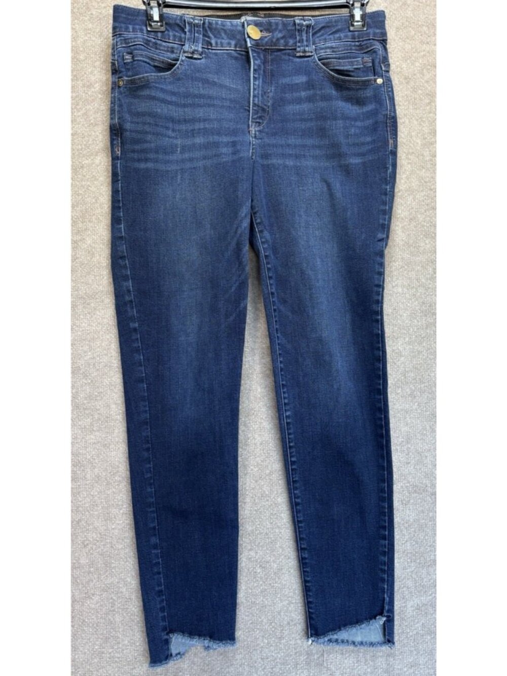 Democracy “Ab” Technology Women’s Jeans Blue Size 10 51% Cotton Gently Used - Picture 1 of 12
